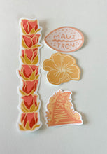 Load image into Gallery viewer, maui strong sticker pack
