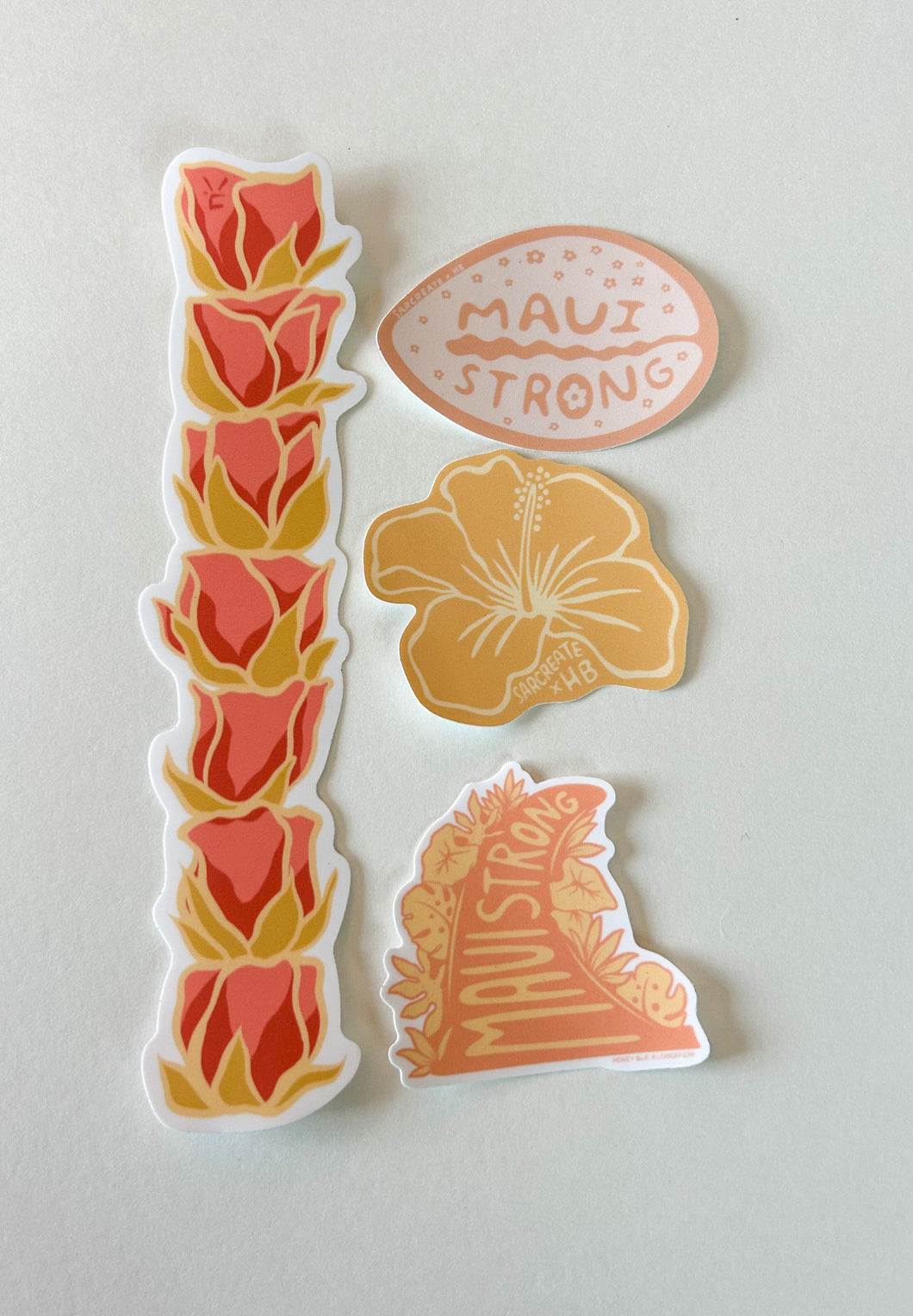 maui strong sticker pack