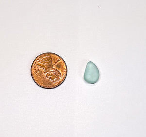 turquoise sea glass ring #1