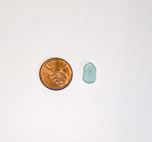 turquoise sea glass ring #2
