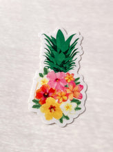 Load image into Gallery viewer, floral pineapple sticker
