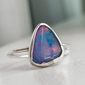 opal ring (size 7)