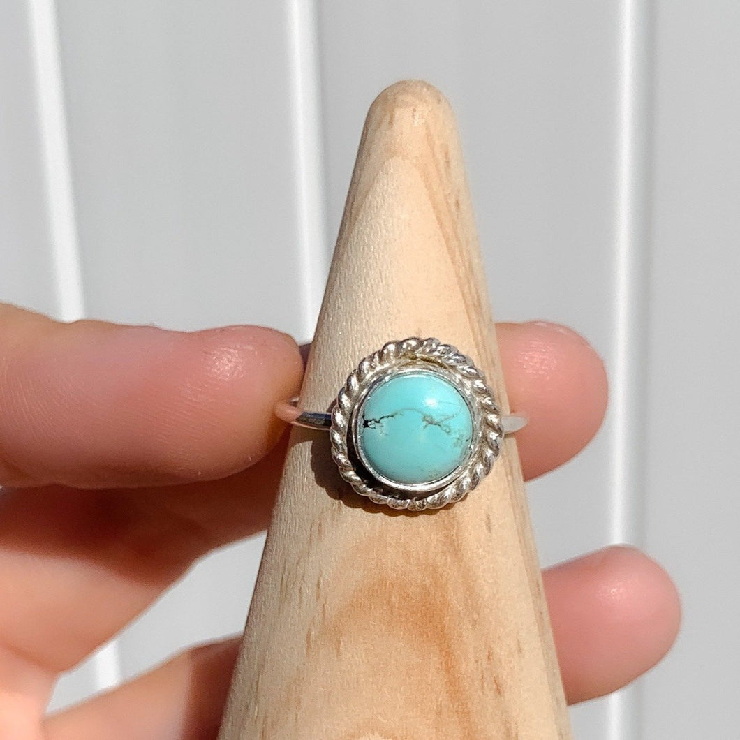 turquoise ring (size 6)