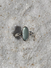 Load image into Gallery viewer, fancy sea glass ring (size 8)
